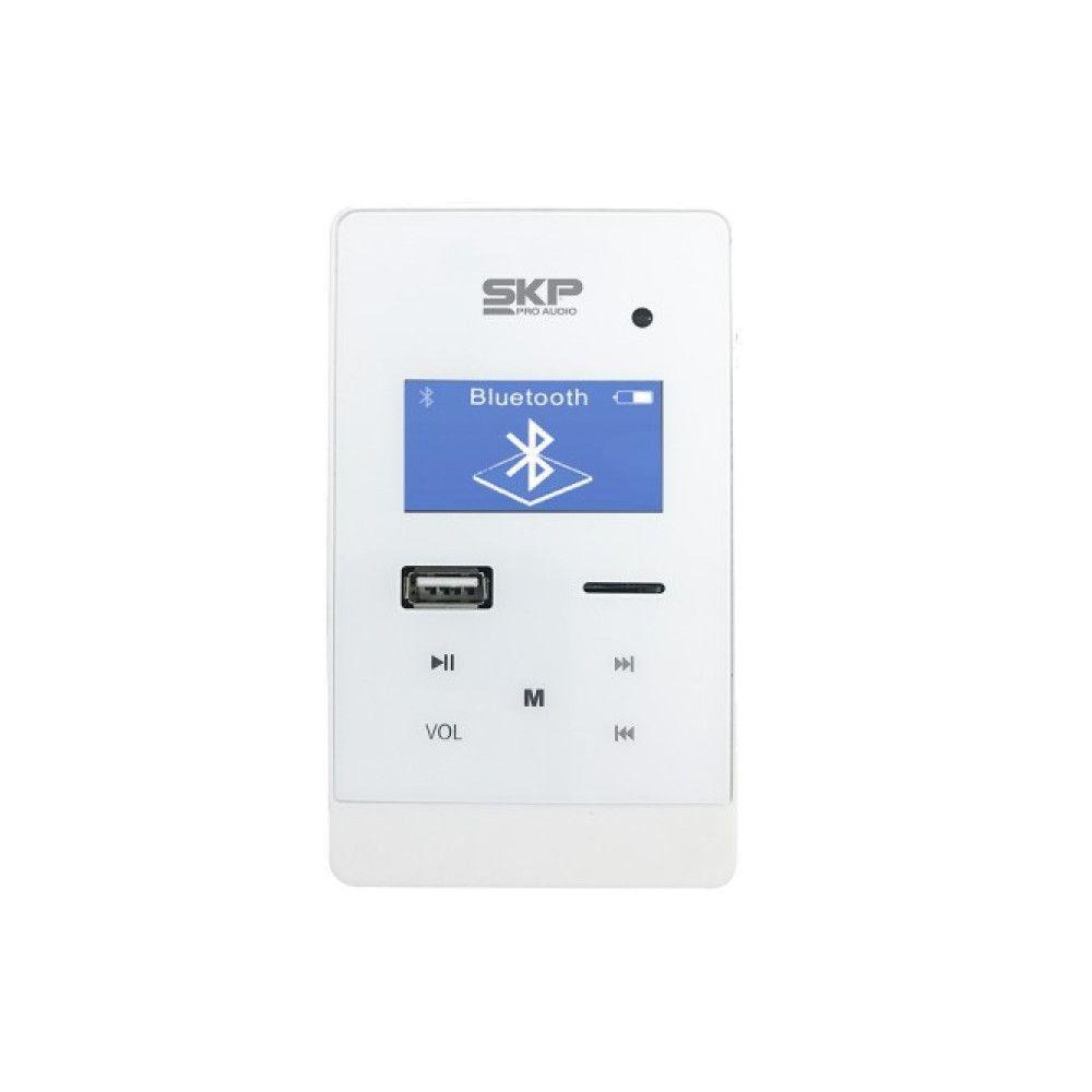 Amplificador de som ambiente PW50BT Slim Wall  Branco - SKP
